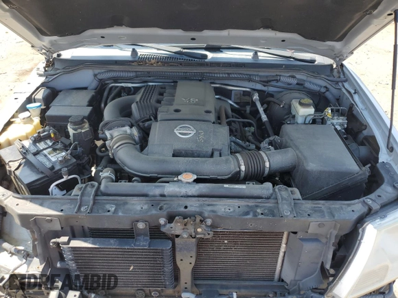 2010 Nissan Frontier Pro-4X with VIN 1N6AD0EV5AC435641, listed as a Copart auction lot 63388025 with 84,349 mi miles and Salvage title. Bid and sale history available at DreamBid. Image 11.