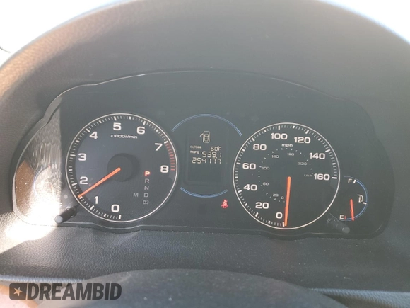 2004 Acura TSX w/Navigation with VIN JH4CL96974C029660, listed as a Copart auction lot 41816975 with 254,177 mi miles and Salvage Title. Bid and sale history available at carsss.com. Image 9.