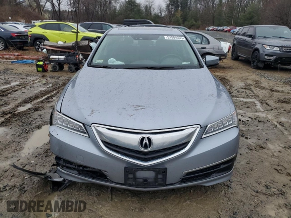 2015 Acura TLX V6 Tech with VIN 19UUB2F55FA015642, listed as a Copart auction lot 51804335 with 55,342 mi miles and Clean Title. Bid and sale history available at carsss.com. Image 5.