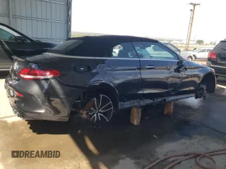 2021 Mercedes-Benz C with VIN W1KWK6EB7MG095077, listed as a Copart auction lot 63527184 with 17,239 mi miles and Salvage title. Bid and sale history available at DreamBid. Image 3.