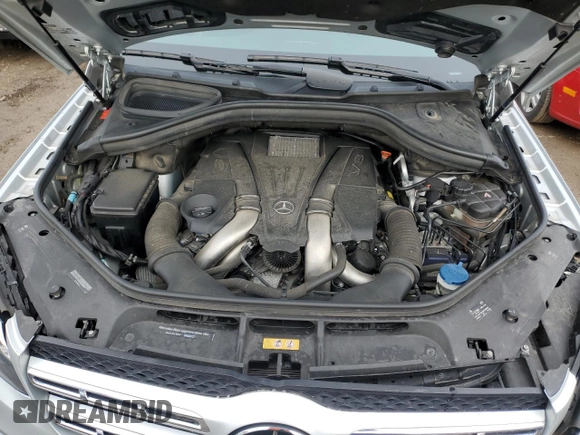 2017 Mercedes-Benz GLS 550 with VIN 4JGDF7DE6HA783390, listed as a Copart auction lot 50081065 with 82,273 mi miles and Salvage title. Bid and sale history available at DreamBid. Image 12.
