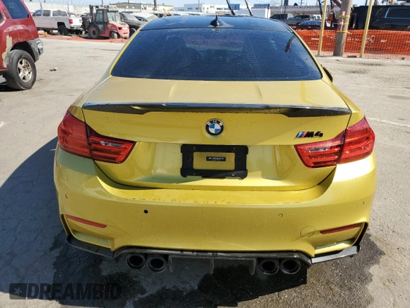 2017 BMW M4 with VIN WBS3R9C57HK709712, listed as a Copart auction lot 69876754 with 48,172 mi miles and Salvage Title. Bid and sale history available at carsss.com. Image 6.