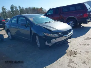 2013 Honda Civic LX with VIN 2HGFB2F52DH596556, listed as a IAAI auction lot 42054070 with 129,721 mi miles and . Bid and sale history available at DreamBid. Image 1.