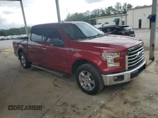 2015 Ford F-150 XL with VIN 1FTEW1CP3FFA62176, listed as a Copart auction lot 55364185 with 129,519 mi miles and Salvage title. Bid and sale history available at DreamBid. Image 4.