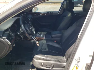 2015 Audi A6 Premium Plus with VIN WAUGFAFC2FN037063, listed as a Copart auction lot 58071405 with 150,007 mi miles and Salvage title. Bid and sale history available at DreamBid. Image 7.