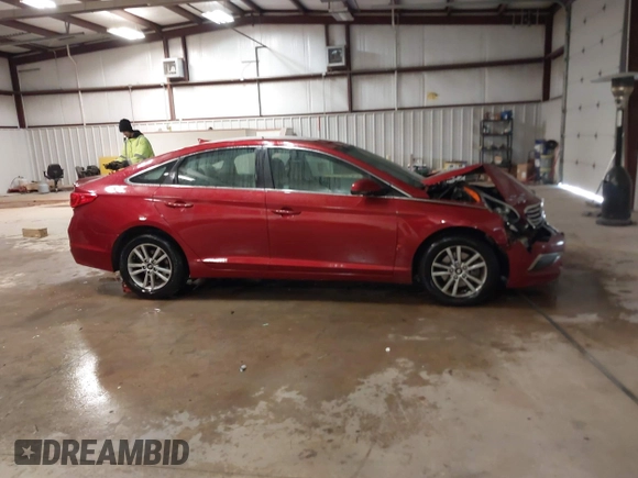 2015 Hyundai Sonata 2.4L SE with VIN 5NPE24AF9FH059327, listed as a IAAI auction lot 41416006 with 127,433 mi miles. Bid and sale history available at carsss.com. Image 14.