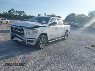 2021 Ram 1500 Big Horn with VIN 1C6SRFFT3MN570531, listed as a IAAI auction lot 42736203 with 84,050 mi miles and . Bid and sale history available at DreamBid. Image 17.