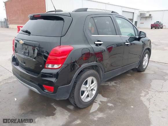 2019 Chevrolet Trax LT with VIN KL7CJLSB7KB859505, listed as a IAAI auction lot 41707416 with 74,651 mi miles. Bid and sale history available at carsss.com. Image 4.