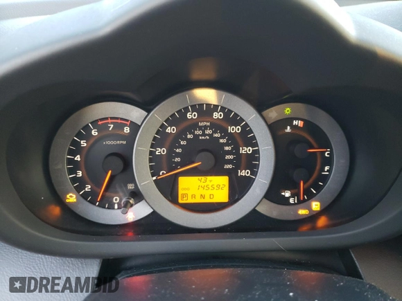 2009 Toyota RAV4 Sport with VIN JTMBF32V99D013496, listed as a Copart auction lot 38791693 with 145,592 mi miles and Salvage title. Bid and sale history available at DreamBid. Image 9.