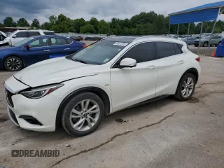 2019 Infiniti QX30 Luxe with VIN SJKCH5CP9KA009964, listed as a Copart auction lot 58867205 with 96,298 mi miles and Salvage title. Bid and sale history available at DreamBid. Image 1.