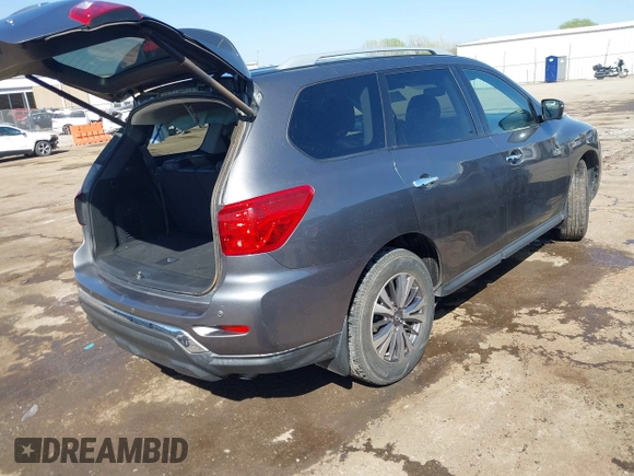 2019 Nissan Pathfinder S with VIN 5N1DR2MN8KC622318, listed as a IAAI auction lot 41997128 with 46,310 mi miles and . Bid and sale history available at DreamBid. Image 4.