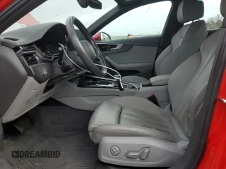 2020 Audi A4 Premium with VIN WAUDNAF40LN013144, listed as a Copart auction lot 56367095 with 22,424 mi miles and Salvage title. Bid and sale history available at DreamBid. Image 7.
