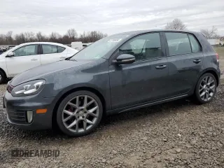 2013 Volkswagen Golf GTI Driver's Edition with VIN WVWHD7AJ6DW130391, listed as a Copart auction lot 47786484 with 115,404 mi miles and Salvage title. Bid and sale history available at DreamBid. Image 1.