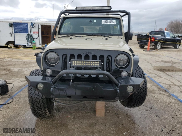 2017 Jeep Wrangler Unlimited Sport with VIN 1C4BJWDG1HL676550, listed as a Copart auction lot 49780485 with 72,723 mi miles and Salvage Title. Bid and sale history available at carsss.com. Image 5.