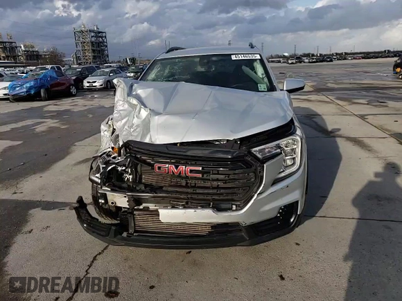 2022 GMC Terrain SLE z VIN 3GKALMEV9NL253730, wystawiony jako Copart lot #45146535 z przebiegiem Nie podano mil oraz Szkoda całkowita • Salvage title. Historia ofert i sprzedaży dostępna na DreamBid. Obrazek 12.