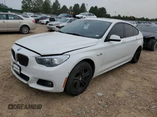 2013 BMW 5 Series GT 535i xDrive with VIN WBASP2C5XDC339017, listed as a Copart auction lot 68035203 with 96,197 mi miles and Salvage Title. Bid and sale history available at carsss.com. Image 1.