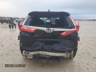 2017 Honda CR-V EX-L with VIN 7FARW1H87HE017174, listed as a Copart auction lot 42446025 with 104,412 mi miles and Salvage Title. Bid and sale history available at carsss.com. Image 6.