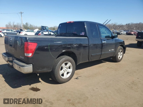 2006 Nissan Titan SE with VIN 1N6AA06A06N570395, listed as a Copart auction lot 48061925 with 131,059 mi miles and Salvage title. Bid and sale history available at DreamBid. Image 3.