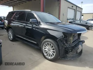 2023 Cadillac Escalade 4WD Premium Luxury with VIN 1GYS4BKL0PR368033, listed as a Copart auction lot 45036955 with 45,768 mi miles and Clean title. Bid and sale history available at DreamBid. Image 4.