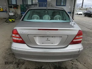 2006 Mercedes-Benz C 280 Luxury with VIN WDBRF54H36A908382, listed as a Copart auction lot 48197845 with 128,420 mi miles and Salvage Title. Bid and sale history available at DreamBid. Image 6.