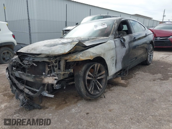 2018 BMW 4 Series 430i with VIN WBA4J1C5XJBG76182, listed as a IAAI auction lot 41777839 with Not Provided miles and . Bid and sale history available at carsss.com. Image 2.