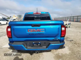 2024 GMC Canyon 4WD Elevation with VIN 1GTP6BEK7R1173217, listed as a Copart auction lot 85360744 with 8,048 mi miles and Salvage Title. Bid and sale history available at carsss.com. Image 6.