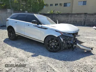 2020 Land Rover Range Rover Velar R-Dynamic S with VIN SALYK2EX7LA247876, listed as a Copart auction lot 49151145 with 52,635 mi miles and Non Repairable. Bid and sale history available at carsss.com. Image 4.