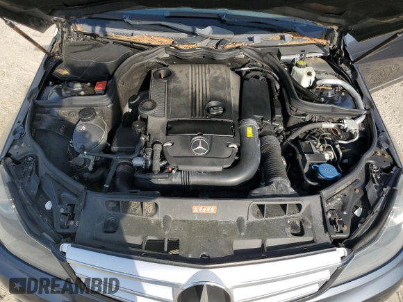 2013 Mercedes-Benz C 250 Sport with VIN WDDGF4HB7DG023661, listed as a Copart auction lot 55589635 with 122,889 mi miles and Clean Title. Bid and sale history available at carsss.com. Image 11.