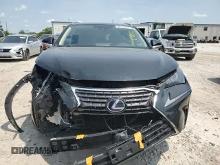2021 Lexus NX 300h with VIN JTJGJRDZ7M2158822, listed as a Copart auction lot 59157055 with 28,314 mi miles and Salvage title. Bid and sale history available at DreamBid. Image 5.