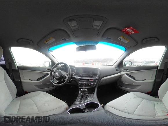 2014 Kia Optima LX z VIN KNAGM4A78E5484514, wystawiony jako IAAI lot #41227492 z przebiegiem 118 531 mil mil oraz . Historia ofert i sprzedaży dostępna na DreamBid. Obrazek 18.