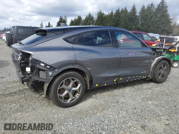 2021 Ford Mustang Mach-E Select z VIN 3FMTK1RM4MMA29518, wystawiony jako Copart lot #52819315 z przebiegiem 79 331 mil mil oraz Szkoda całkowita • Salvage title. Historia ofert i sprzedaży dostępna na DreamBid. Obrazek 3.