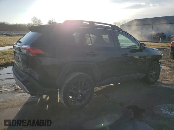 2023 Toyota RAV4 Adventure with VIN 2T3J1RFV5PW356409, listed as a Copart auction lot 44229385 with 144,638 mi miles and Salvage Title. Bid and sale history available at carsss.com. Image 3.