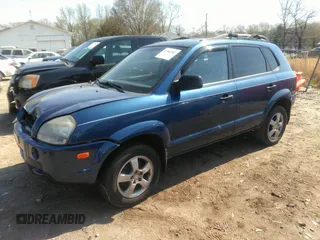 2006 Hyundai Tucson GL with VIN KM8JM12B46U402808, listed as a IAAI auction lot 41902007 with 127,432 mi miles. Bid and sale history available at carsss.com. Image 2.