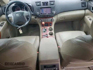 2010 Toyota Highlander Limited with VIN 5TDDK3EH1AS036418, listed as a Copart auction lot 54571015 with 134,409 mi miles and Salvage title. Bid and sale history available at DreamBid. Image 8.
