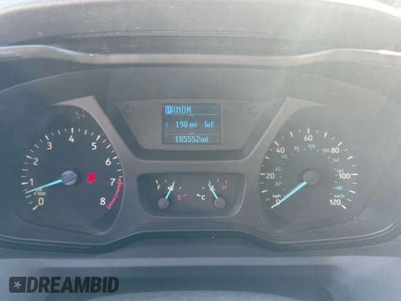 2016 Ford Transit XL с VIN 1FBZX2ZM7GKA15067, выставлен на аукционе Copart как лот 50207355 с пробегом 185 552 миль миль и Чистый • Clean title. История ставок и продаж доступна на DreamBid. Изображение 8.