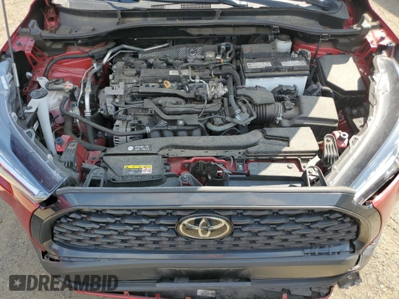2022 Toyota Corolla Cross LE z VIN 7MUCAABG6NV007698, wystawiony jako Copart lot #61803785 z przebiegiem 31 309 mil mil oraz Szkoda całkowita • Salvage title. Historia ofert i sprzedaży dostępna na DreamBid. Obrazek 12.