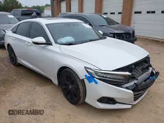 2021 Honda Accord EX-L with VIN 1HGCV1F56MA103884, listed as a IAAI auction lot 42283445 with 112,151 mi miles and . Bid and sale history available at DreamBid. Image 1.