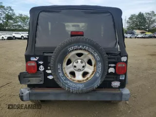 2005 Jeep Wrangler X with VIN 1J4FA39S85P350479, listed as a Copart auction lot 72330304 with 155,856 mi miles and Salvage Title. Bid and sale history available at carsss.com. Image 6.