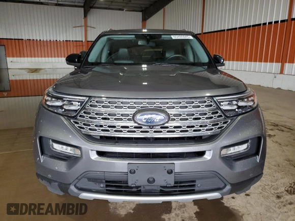 2021 Ford Explorer Limited with VIN 1FMSK8FH2MGB18865, listed as a Copart auction lot 65495945 with 90,742 mi miles and Salvage title. Bid and sale history available at DreamBid. Image 5.