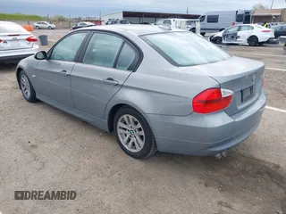 2007 BMW 3 Series 328i with VIN WBAVC53527FZ72561, listed as a IAAI auction lot 41891455 with 146,096 mi miles and . Bid and sale history available at carsss.com. Image 3.