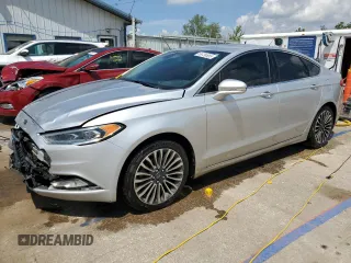 2017 Ford Fusion Titanium с VIN 3FA6P0D94HR100778, выставлен на аукционе Copart как лот 56736555 с пробегом Не указан миль и Списание • Salvage title. История ставок и продаж доступна на DreamBid. Изображение 1.