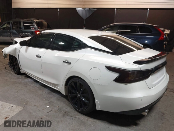 2016 Nissan Maxima SL with VIN 1N4AA6AP2GC439621, listed as a IAAI auction lot 41745052 with 23,484 mi miles and . Bid and sale history available at DreamBid. Image 3.