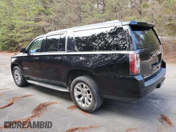 2017 GMC Yukon XL SLE with VIN 1GKS1FKC9HR221883, listed as a Copart auction lot 81000144 with 93,494 mi miles and Clean Title. Bid and sale history available at carsss.com. Image 2.