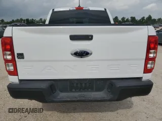 2023 Ford Ranger XL with VIN 1FTER4EH6PLE32375, listed as a Copart auction lot 54883175 with 0 mi miles and Salvage Title. Bid and sale history available at carsss.com. Image 6.