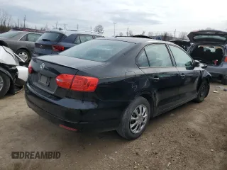 2014 Volkswagen Jetta Sedan S with VIN 3VW2K7AJ3EM399720, listed as a Copart auction lot 47484895 with 102,574 mi miles and Salvage Title. Bid and sale history available at carsss.com. Image 3.