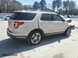 2018 Ford Explorer Limited with VIN 1FM5K7FH2JGB52386, listed as a Copart auction lot 49624745 with 126,242 mi miles and Salvage Title. Bid and sale history available at carsss.com. Image 3.