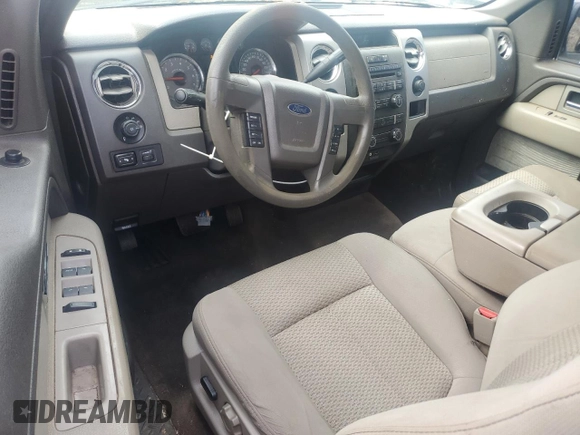 2010 Ford F-150 XL with VIN 1FTEX1E89AFB10260, listed as a Copart auction lot 57491885 with 185,044 mi miles and Salvage title. Bid and sale history available at DreamBid. Image 8.