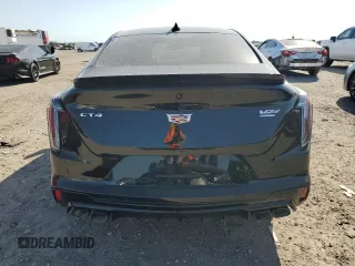 2023 Cadillac CT4-V Blackwing with VIN 1G6DL5RP5P0410487, listed as a Copart auction lot 52777455 with Not Provided miles and Salvage Title. Bid and sale history available at DreamBid. Image 6.