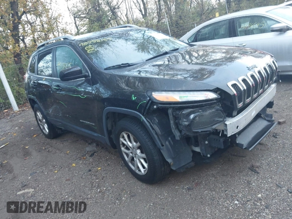 2016 Jeep Cherokee Latitude with VIN 1C4PJMCB0GW360103, listed as a IAAI auction lot 40788185 with 132,894 mi miles. Bid and sale history available at carsss.com. Image 1.