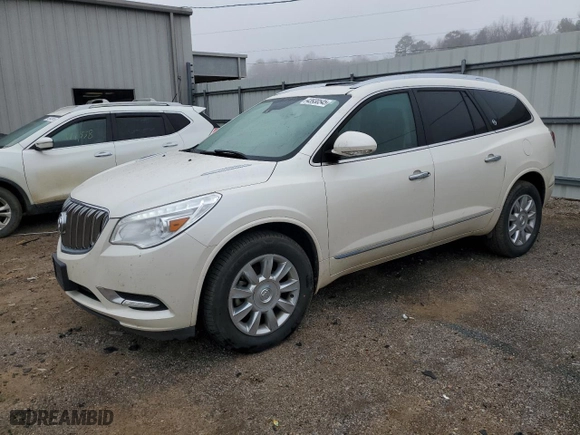 2014 Buick Enclave Premium with VIN 5GAKRCKD7EJ262083, listed as a Copart auction lot 43930545 with 125,113 mi miles and Salvage Title. Bid and sale history available at carsss.com. Image 1.